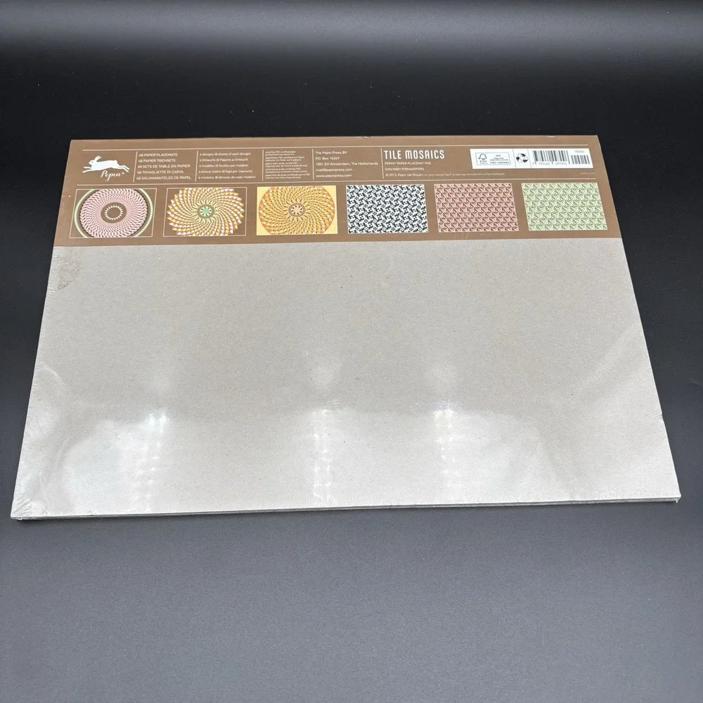 Pepin Pop Art Paper Placemats Tile Mosaics 6 Designs 2013‎